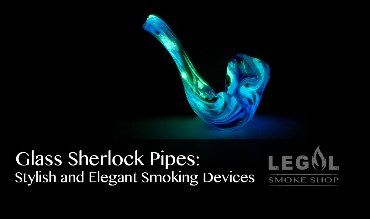Glass Sherlock Pipes: Stylish and Elegant Smoking Devices