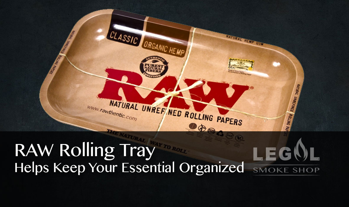 RAW Rolling Tray Helps Keep Your Essential Organized